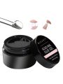 Makartt Solid Nail Gel Glue for Soft Gel Nail Tips Clear Acrylic Nail Tips Solid Gel Nail Glue for Press On Nails Fake Nails Solid Builder Gel for Nail Strengthen Nail Art DIY Home 15ML UV Light Cured
