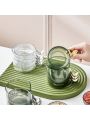 5pcs/set Condiment Dishes Sauce Dishes For Home, With Handles For Barbecue Dishes, Snack Foods And Hot Pot
