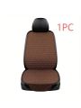 Car Seat Cover Flax Seat Protect Cushion Automobile Backrest Cushion Pad Covers Mat Four Seasons Universal for all seasons