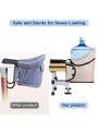 Hook on Chair Portable Clip on High Chair Use at Most Tables, Fold-Flat Storage Fast Table Chair with Carry Bag, Travel Feeding Seat for Baby & Toddlers