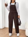 Plus Size Women's Dungarees