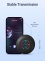 Teckwe Mini Wireless Speaker With Suction Cup,RGB Lighting Bathroom Suction Cup Waterproof Wireless Speaker,Skin-Friendly Feel HD Sound Quality