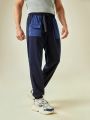 In My Nature Men's Color Block Outdoor Pants With Pockets