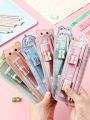 1set Cartoon Graphic Random Pencil