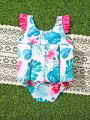 Infant Girls' Floatation Swimwear With Function