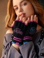 HARRY POTTER X SHEIN Hedwig Platform 9-3/4 Fingerless Gloves