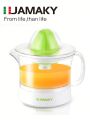 Original Citrus Juicer Orange Juice Machine 500Ml Capacity 25W Power Push Start for Family Breakfast Office Dormitory Green