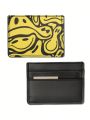 Bat Sada 1pc Street Style Personality Face Printed Card Holder