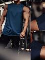 Men's Letter Print Sports Tank Top