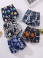 Boys' Football & Basketball Printed Boxer Shorts