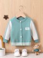 Baby Boys' Letter Pattern Cardigan Sweater