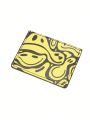 Bat Sada 1pc Street Style Personality Face Printed Card Holder
