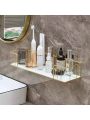 Bathroom Shelf, No Drilling Wall Mounted Shower Shelf Organizer For Cosmetic, Toiletries