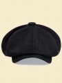 1pc Women's Newsboy Cap Painter Hat Literary Beret
