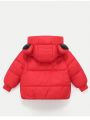 Boy's Warm Clothing With Bear Ears Design