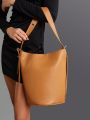 SHEIN BIZwear Minimalist Bucket Bag For Work
