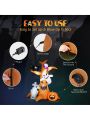 Inflatable Halloween Decoration,8ft 9pcs LED String Lights Halloween Decoration