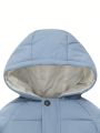 Toddler Boys' Hooded Padded Jacket