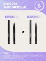SHEGLAM Eye Affinity Waterproof Eyeliner Sweatproof Matte Eyeliner Pencil Ultra-Fine No Smudge Long Lasting Black Eyeliner Professional Eye Make Up