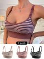SHEIN Maternity Striped Comfortable Underwear (3pcs/Set)