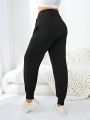 Daily&Casual Plus Size Sports & Leisure Cross Waist Harem Pants
