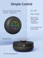 Teckwe Mini Wireless Speaker With Suction Cup,RGB Lighting Bathroom Suction Cup Waterproof Wireless Speaker,Skin-Friendly Feel HD Sound Quality