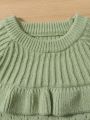 Baby Girls' Solid Color Sweater