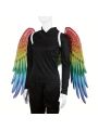 1pc Colorful Adult Size Wings, Suitable For Halloween, Mardigras, Party Cosplay Accessory