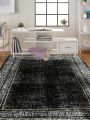1pc Nordic Style Soft Geometric Printed Carpet, Modern Luxury Indoor/outdoor Rug For Living Room, Bedroom, Bathroom