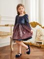 SHEIN Kids CHARMNG Young Girls Partywear for Christmas