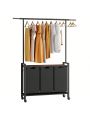 Laundry Hamper Cart, Laundry Sorter with Shelf Large Laundrey Basket Organizer Compartment Hampers for Laundry Room Orgainization Launrey Station with Wheel