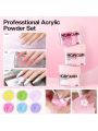 Morovan Acrylic Nails Kit with Everything: for Beginners Nail Set Professional Acrylic with Everything Acrylic Nails Set Full Acrylic Nail Supplies