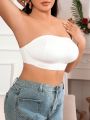 Plus Size Push-up Strapless Bra