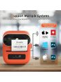 Phomemo M220 Thermal Bluetooth Label Makers - Wireless Thermal Label Maker for Address, Labeling, Mailing, File Folder Label, Office Supplies Organizing, Easy to Use, Portable Sticker Label Printer with 1 Roll Labels
