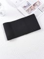 Women's Black Simple Waist Belt