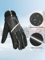 ATARNI Warm Winter Sport Gloves for Men Women Touch Screen Gloves Cold Weather Gloves with Anti-slip Palm and Thickened Fleece Lining, Black