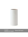 2pcs Lint Roller With 1 Handle And 1 Replacement Paper, Clothes Hair Fuzz Fluff Removing Tool