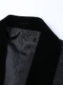 Manfinity Mode Men 1pc Jacquard Shawl Collar Blazer