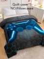 Gamepad Print Duvet Cover Without Filler