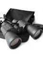 HD Waterproof 10-22x50 Zoom Binoculars BAK-7 Porro Prism Wide Angle Compact Telescope Day Vision Black