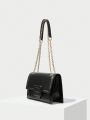 MOTF PREMIUM SQUARE BUCKLE CHAIN BAG