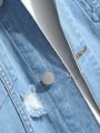 Extended Sizes Men's Plus Size Denim Jacket