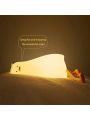 Cute Silicone Duck Night Light, Dimmable Touch Control Rechargeable Beside Nursery Lamp, Squishy Kawaii Stuff Desk Room Decor, Nightlight for Breastfeeding, Toddler, Baby, Kids, Girls Gifts.