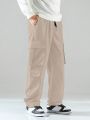 Manfinity EMRG Men's Plus Size Loose-Fit Pocketed Utility Pants