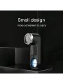 Electric Razor for Men Mini Size Pocket Portable Shaver Wet and Dry With Mirror Men's Razor USB Rechargeable Shaver Charging Easy One-Button Use Suitable for Home,Car,Travel