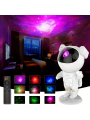 1pc Astronaut Star Projector Night Light Space Projector, Galaxy Starry Nebula Ceiling Projection Lamp with Timer, Remote and 360°Adjustable, Kids Adults Room Decor, for Bedroom, Game Room etc.