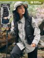 In My Nature Women's Solid Color Outdoor Vest Jacket