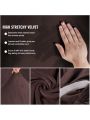 2 Seater Recline Chair Sofa Cover Velvet Stretch Recliner Loveseat Sofa Cover with Center Console Sofa Slipcover