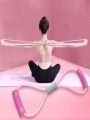 1pc 8-shaped Tension Rope Fitness Yoga Elastic Chest Expander For Beautiful Back