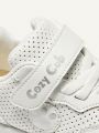 Cozy Cub Basic & Cute & Interesting & Comfortable Flat Infant Sneakers For Sports